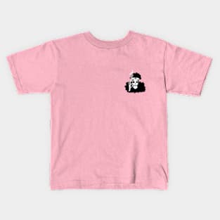 Afro Smoking Skull Kids T-Shirt